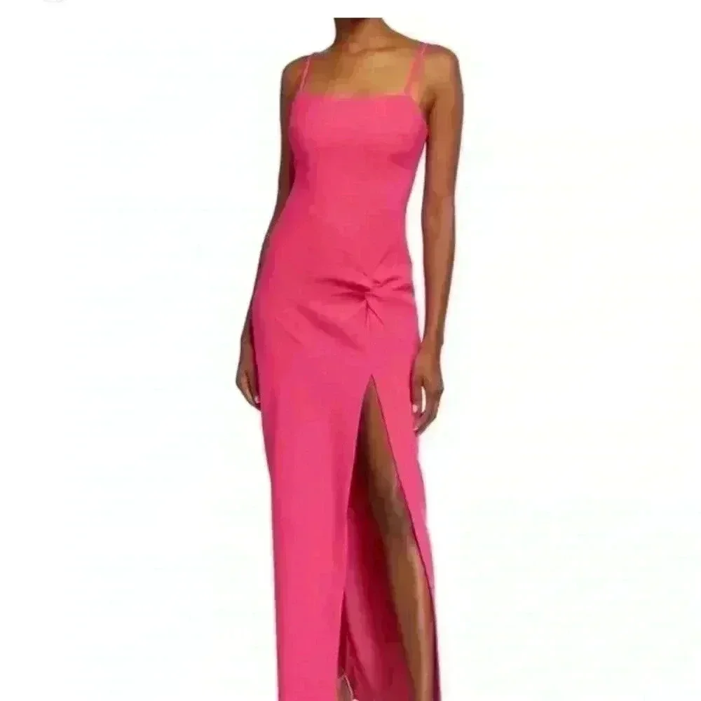 Likey Kiara Twist Formal Gown in Fushia Woman’s size 12 - Picture 3 of 4